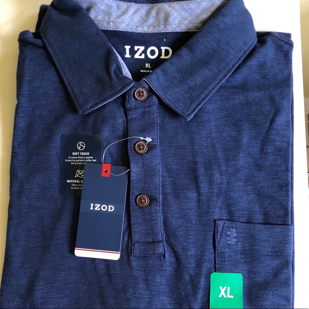 IZOD Club Blue Polo